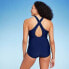 Фото #4 товара Lands' End Women's UPF 50 Full Coverage High Neck Tugless One Piece Swimsuit -