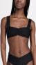 L*Space Women's Marlee Bikini Top Swimwear Black Size XL /D