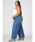 ფოტო #2 პროდუქტის Plus Size The Yvette Rigid Wide Jean