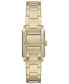 Фото #4 товара Часы наручные DKNY City Rivet с золотистым браслетом из нержавеющей стали 29 мм