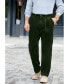 ფოტო #3 პროდუქტის Big & Tall Expandable Waist Corduroy Pleat-Front Pants
