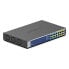 Netgear GS516UP - Unmanaged - Gigabit Ethernet (10/100/1000) - Full duplex - Power over Ethernet (PoE) - Rack mounting