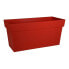 Self-watering planter EDA Tuscan Wall Rectangular Red 79 x 35 x 39 cm