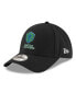 ფოტო #1 პროდუქტის Men's Black Seattle Sounders FC Lockup 9FORTY Adjustable Hat