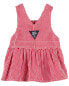Фото #6 товара Baby Hickory Stripe Twill Jumper Dress 9M