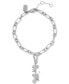 ფოტო #3 პროდუქტის Silver-Tone Signature C Starter Chain Link Bracelet