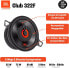 JBL Club 322F 2-Way Car Speaker Set by Harman Kardon - 75 Watt Pro Sound Car Speaker Boxes 87 mm, Black