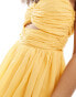 Фото #3 товара Anaya tiered maxi dress with cut out in marigold