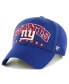 Фото #1 товара Men's Royal New York Giants Fletcher MVP Adjustable Hat
