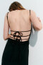 Фото #9 товара Платье миди со сборкой ZARA