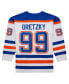 Mitchell Ness Men's Wayne Gretzky White Edmonton Oilers 1986/87 Blue Line Player Jersey