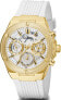 Фото #2 товара Guess Damen Armbanduhr 39 mm Armband Silikon GW0409L2