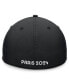 Фото #2 товара Branded Men's Black Paris 2024 Five-Panel Stretch Hat