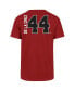 Фото #4 товара Men's Elly De La Cruz Red Cincinnati Reds Name and Number T-shirt