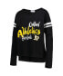 ფოტო #3 პროდუქტის Women's Black Oakland Athletics Free Agent Long Sleeve T-shirt