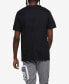ფოტო #2 პროდუქტის Men's Short Sleeves Pieced Plan T-shirt