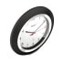 Фото #4 товара Mebus 19451 - Digital wall clock - Round - Black - White - Plastic - Modern - Battery