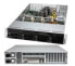 Фото #1 товара Supermicro CSE-LA25TQC-R609LP - Rack - Server - Black - ATX - EATX - 2U - HDD - Network - Power - Power fail - System