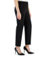 Фото #3 товара Petite Hollywood-Waist Creased Ankle Pants