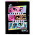 Фото #2 товара SAFTA Monster High ´´Creep´´ Elastic Binder Ring Binder