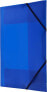 Фото #1 товара Файл с резиновыми уголками Tetis Teczka PP A4 синяя