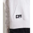 SUPERDRY Corp Logo Foil Crop Hood sweatshirt