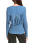 Фото #2 товара 27 Miles Malibu Fringe Back Sweater Women's