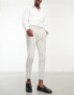 Фото #4 товара ASOS DESIGN tapered smart trouser in mid grey