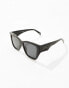 AIRE pallas square sunglasses in black - фото #2