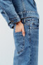 Z1975 wide-leg mid-rise loose jeans