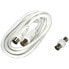 Фото #1 товара Коаксиальный кабель для ТВ-антенны Meliconi 2 m Белый (Пересмотрено D)