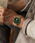 ფოტო #7 პროდუქტის Men's Legacy Slim Automatic Gold-Tone Stainless Steel Watch 42mm