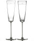 Фото #1 товара new york Set of 2 Darling Point Toasting Flutes