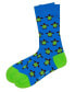 ფოტო #2 პროდუქტის Women's Turtle W-Cotton Novelty Crew Socks with Seamless Toe Design, Pack of 1