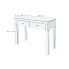 Фото #3 товара W 39.4"X D 15.7" X H 31.5" Double Draw Dressing Table, Escritorio For Entrance Corridor Living Room