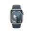 Фото #2 товара Умные часы Apple MR913QL/A Синий Серебристый 41 mm