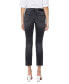 ფოტო #2 პროდუქტის Women's Mid Rise Slim Straight Jeans