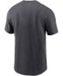 ფოტო #4 პროდუქტის Men's Charcoal Tennessee Titans Primary Logo T-shirt