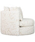 Фото #3 товара Korren Fabric Round Swivel Chair, Created for Macy's