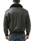 Men G-1 Leather Flight Bomber Jacket - Big and Tall