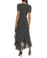 ფოტო #2 პროდუქტის Women's Ruffled Polka Dot Maxi Dress