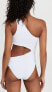 Beach Riot Women's Celine One Piece Swimsuit White Size XS 303925
