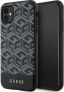 Guess Etui Guess GUHMN61HGCFSEK Apple iPhone 11/XR czarny/black hardcase GCube Stripes MagSafe - фото #1