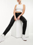Фото #1 товара Pieces coated skinny jeans in black