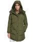 ფოტო #6 პროდუქტის Women's Faux-Fur-Trim Hooded Puffer Coat, Created for Macy's