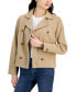Фото #1 товара Women's Faux-Double-Breasted Chino Jacket