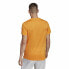 Men’s Short Sleeve T-Shirt Adidas Own The Run Orange