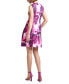 Фото #2 товара Women's Printed Fit & Flare Dress