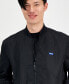 ფოტო #3 პროდუქტის Men's Slim-Fit Full-Zip Bomber Jacket