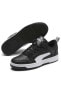 Фото #3 товара Rebound Layup Lo Sl Jr 370490-02 Sneakers Unisex Spor Ayakkabı Siyah-beyaz